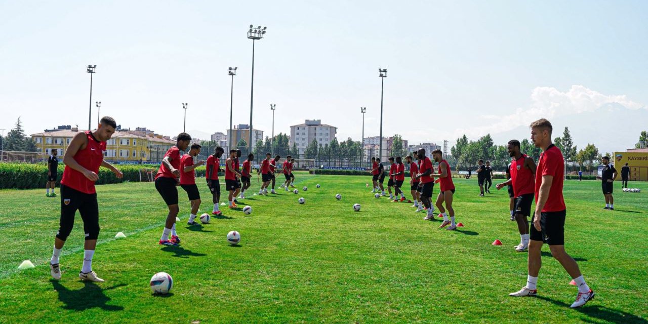 Kayserispor'da Konyaspor maçı hazırlıkları sona erdi