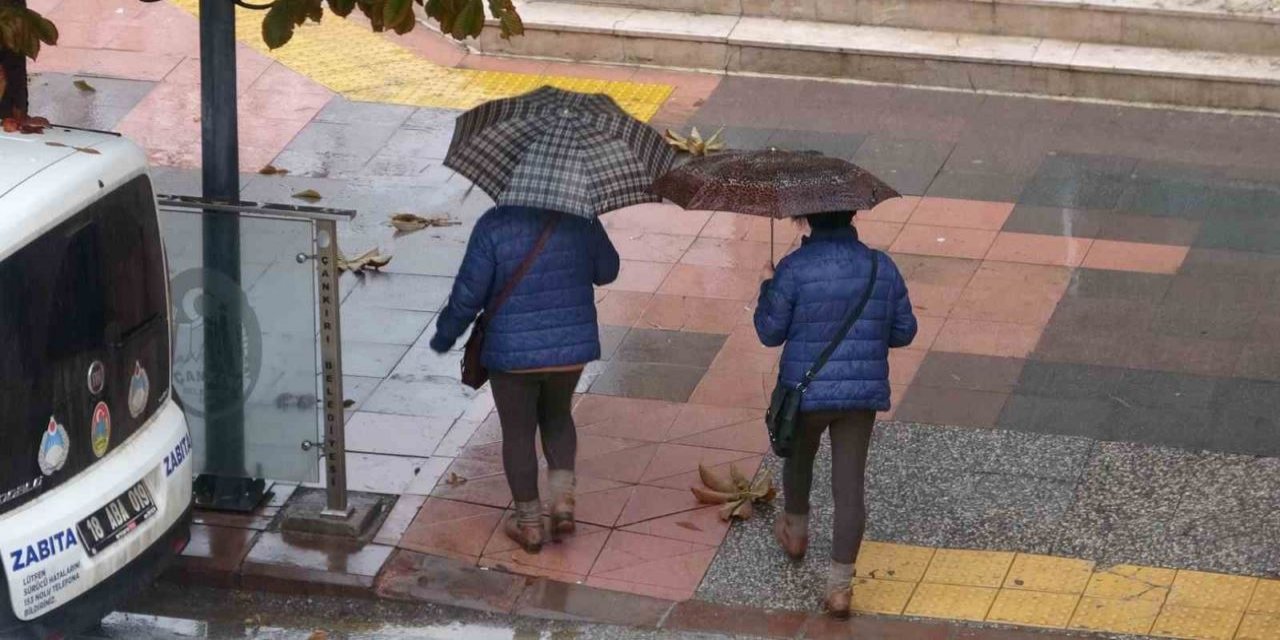 Meteoroloji Çankırı için sağanak uyarısında bulundu