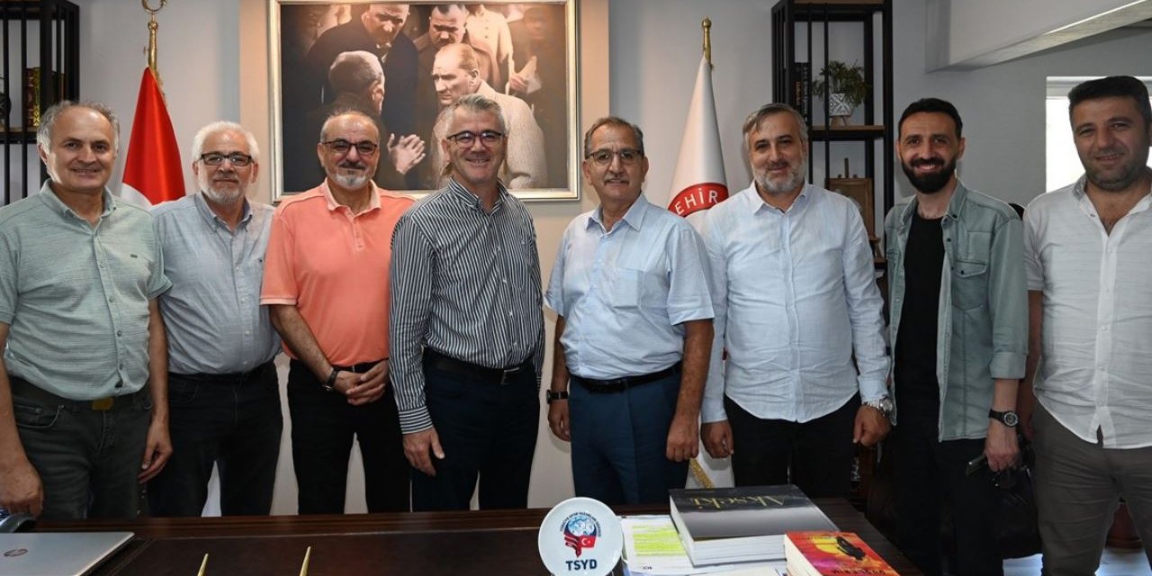 TSYD Konya Şubesinden Başkan Ustaoğlu’na Ziyaret