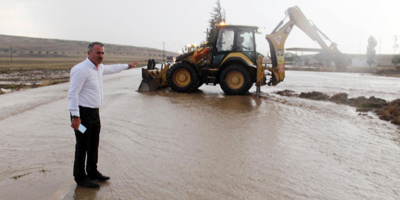 Yunak’taki sel felaketine Başkan Günaltay’dan anında müdahale