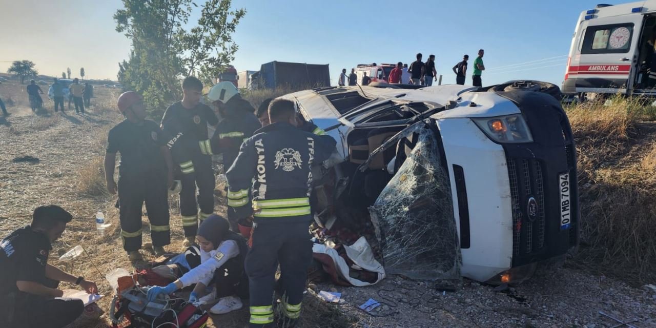 Konya'da kaza: 2 kişi hayatını kaybetti