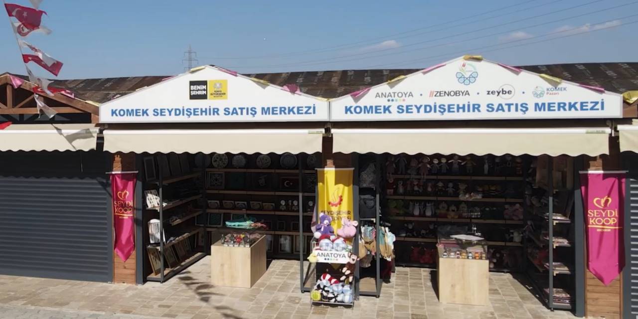 KOMEK satış reyonu açtı