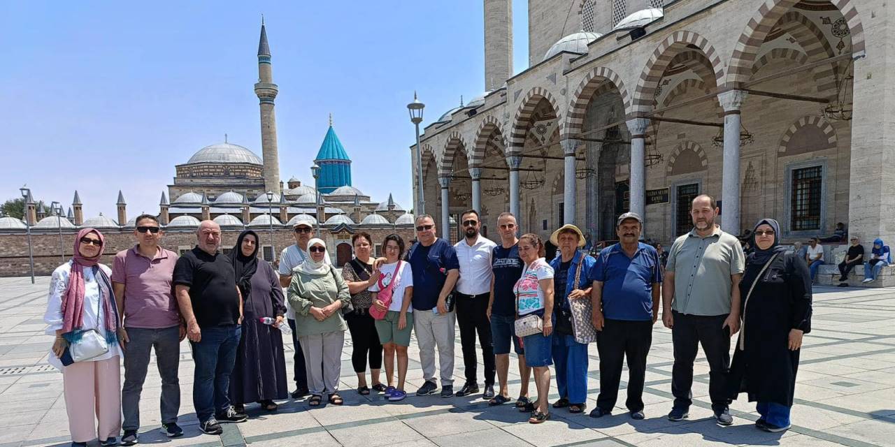 Emekliler Konya'da ağırlandı