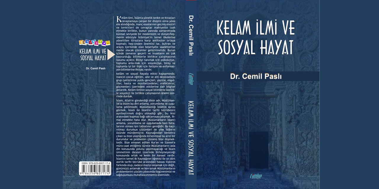 Paslı’nın 7. Kitabı “Kelam İlmi ve Sosyal Hayat” Raflarda Yerini Aldı