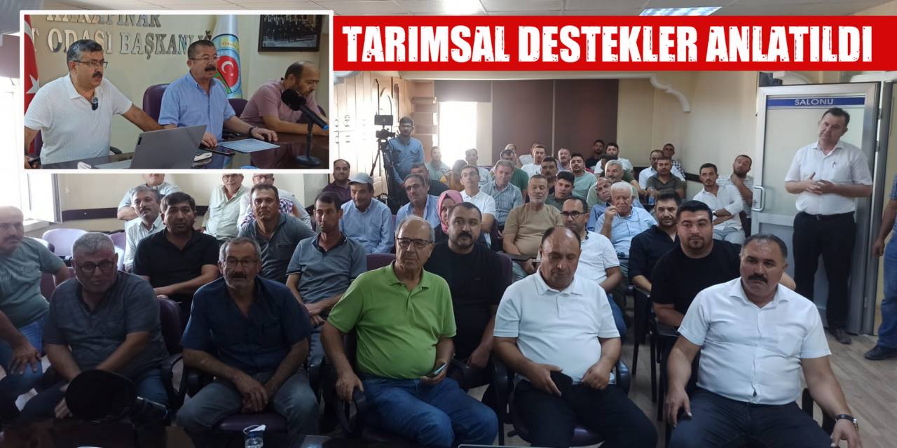 Yeni desteklemeler anlatıldı