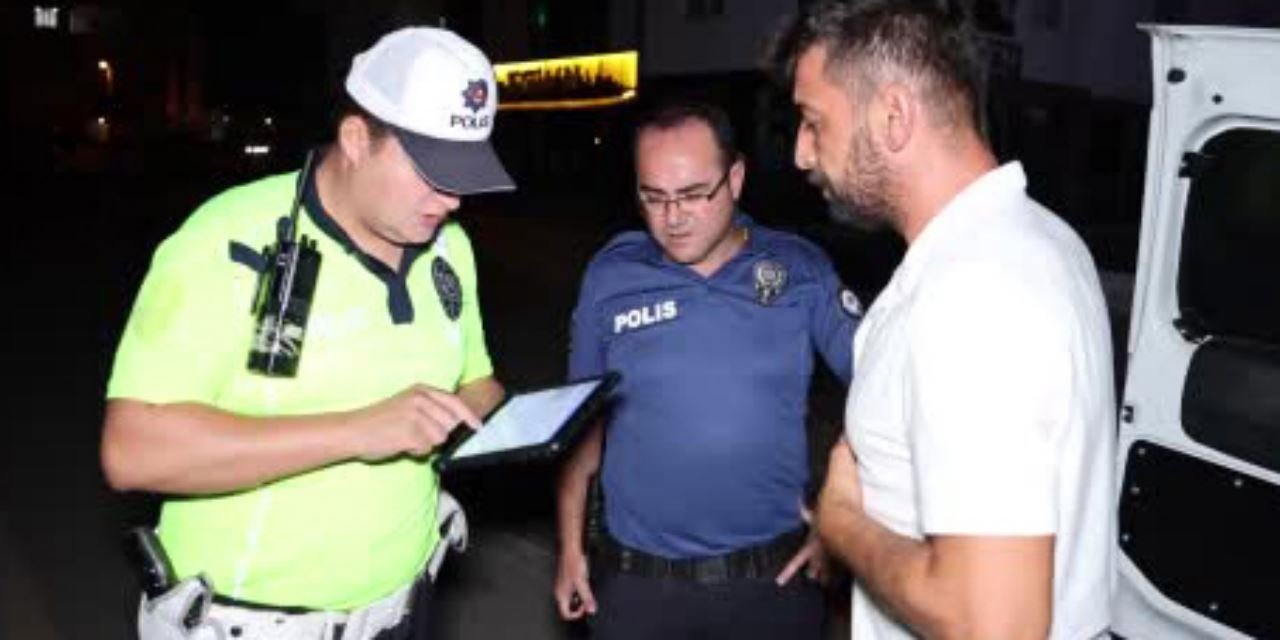 Alkollü sürücü polise zor anlar yaşattı