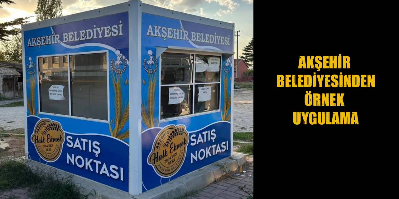 Halk ekmek gişelerinde engelliler çalışacak