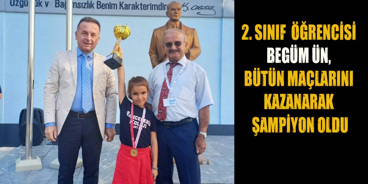 Satrançta Bahçeşehir başarısı