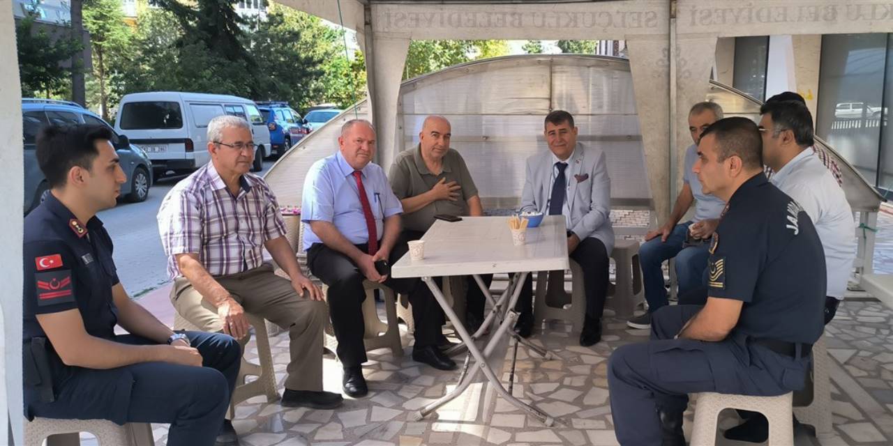 Kaymakam Tortop'tan taziye ziyareti