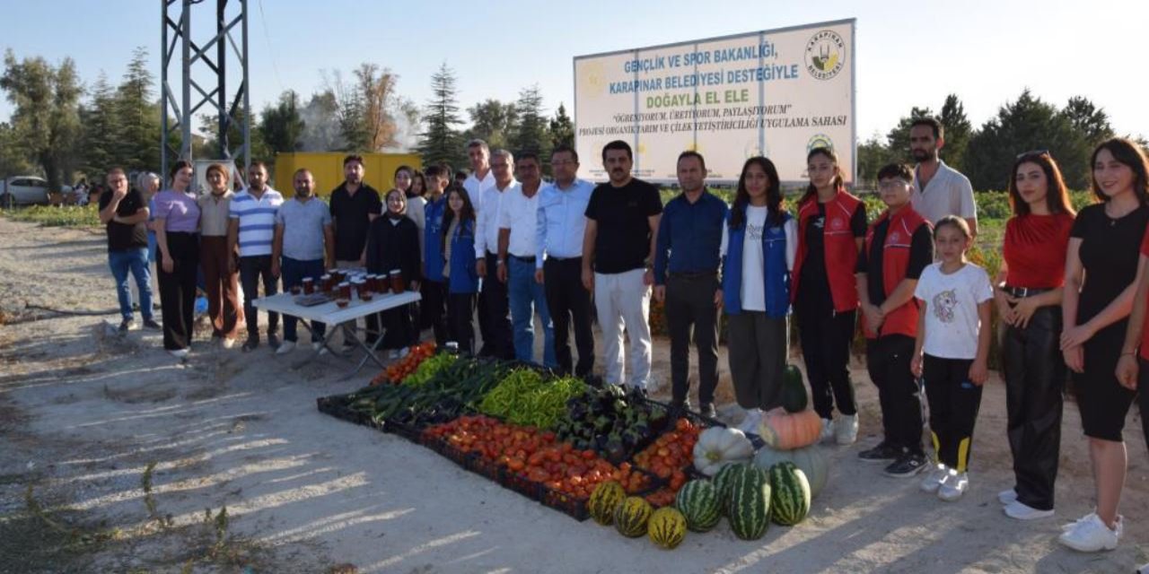 "Doğayla El Ele Öğreniyorum, Üretiyorum, Paylaşıyorum" projesinde son gelindi