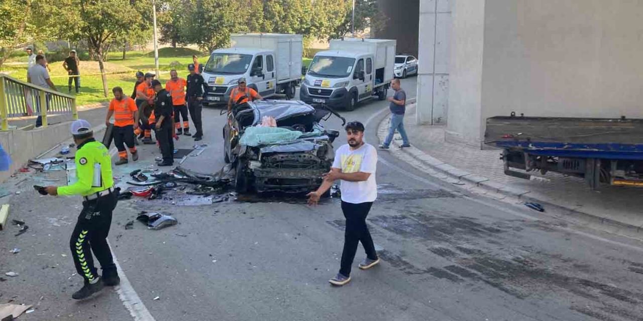 Konya'da korkunç kaza! Sürücü hayatını kaybetti