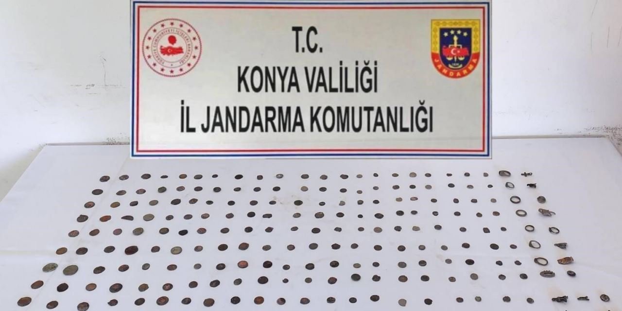 Konya'da tarihi eser kaçakçılarına geçit yok