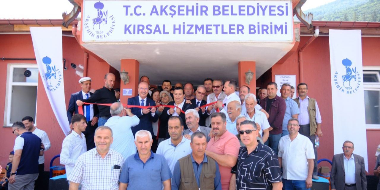 Kırsal Hizmetler Müdürlüğü Akşehirlilerin Hizmetinde