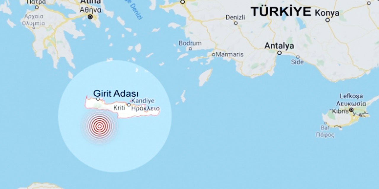 Akdeniz'de deprem: 4.2 ile sallandı