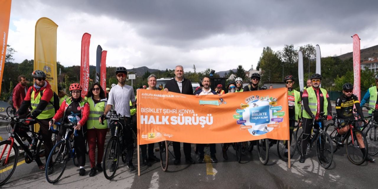 Avrupa Hareketlilik Haftasında farkındalık sürüşü yapıldı