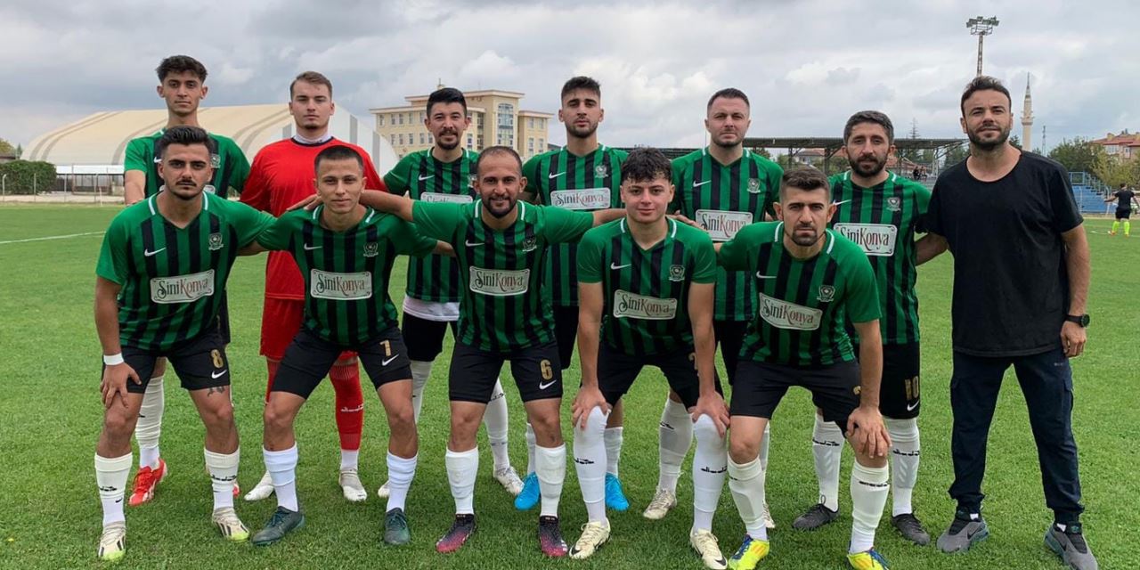 Sarayönü Belediyespor hazırlık maçında galip