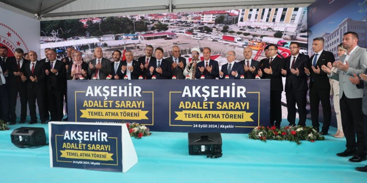 Adalet Bakanı Tunç Akşehir'de