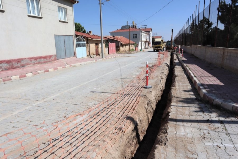 Doğalgaz çalışmaları 23 km’ye ulaştı