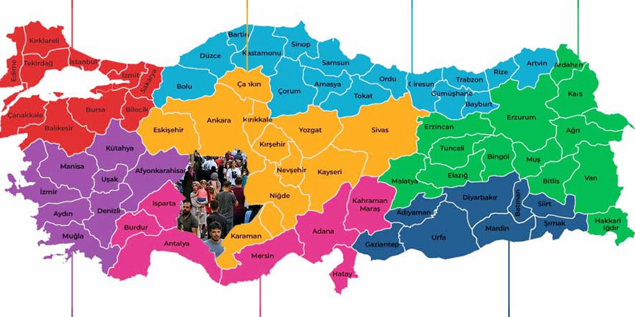 Türkiye'nin şiddet haritası yayınlandı! Konya’da dikkat çeken değişim