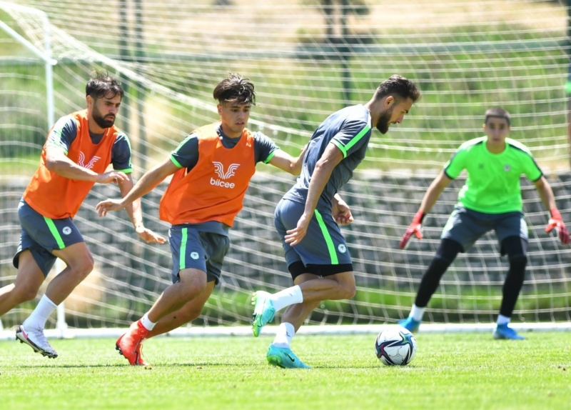 Konyaspor Erzurum kampındaki son çalışmasını yaptı