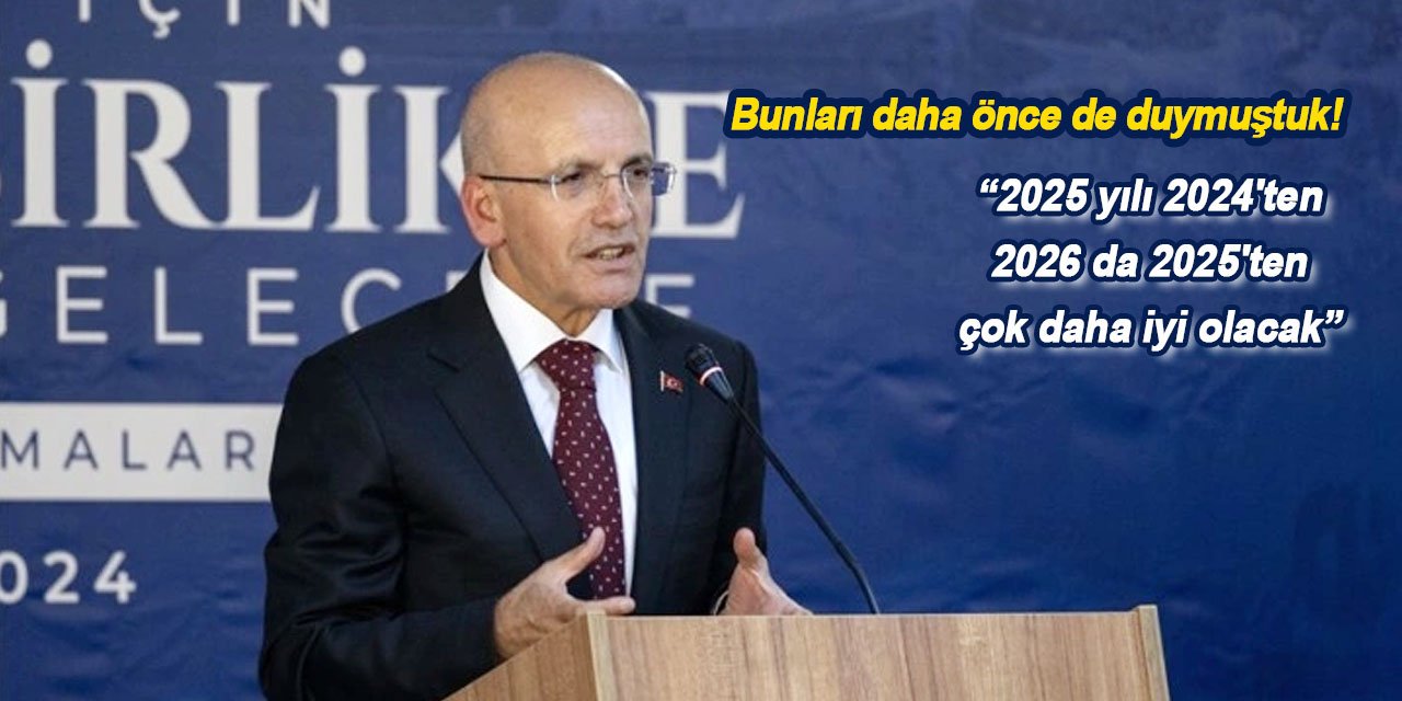 Mehmet Şimşek vatandaştan yine sabır istedi!