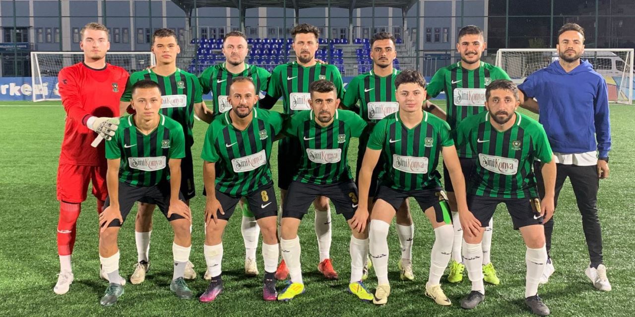 Sarayönü Belediyespor 1 haftada 2 maç yaptı