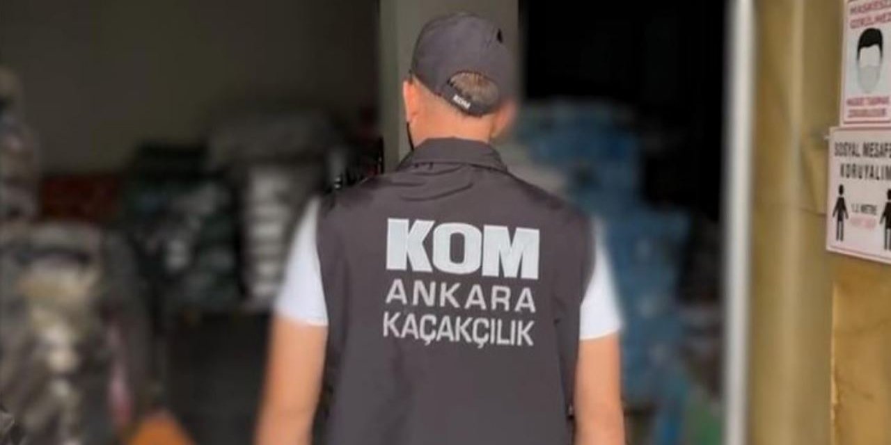 Başkentte sahte içki ve kaçak gıda operasyonları