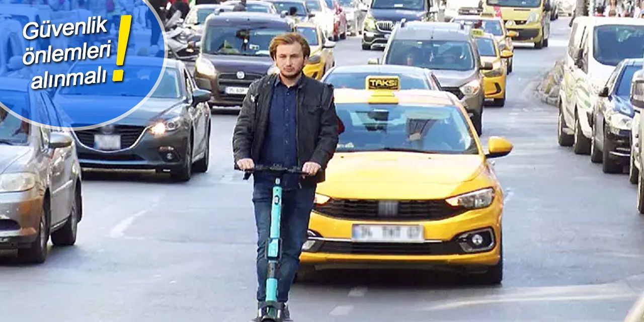 Elektrikli scooter kazalarında dikkat çeken artış!