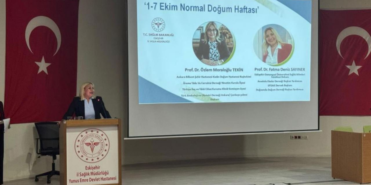 Sağlık çalışanlarına normal doğumun faydaları anlatıldı