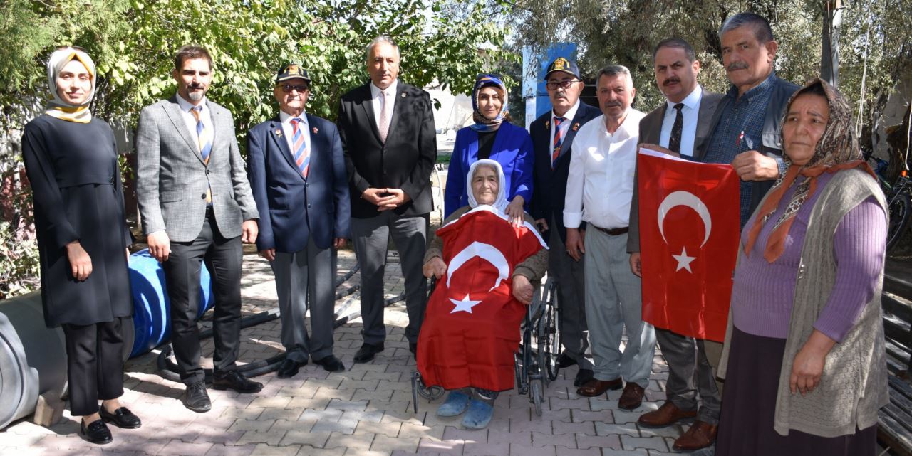 Karapınar'da Şehit Aileleri ziyaret edildi