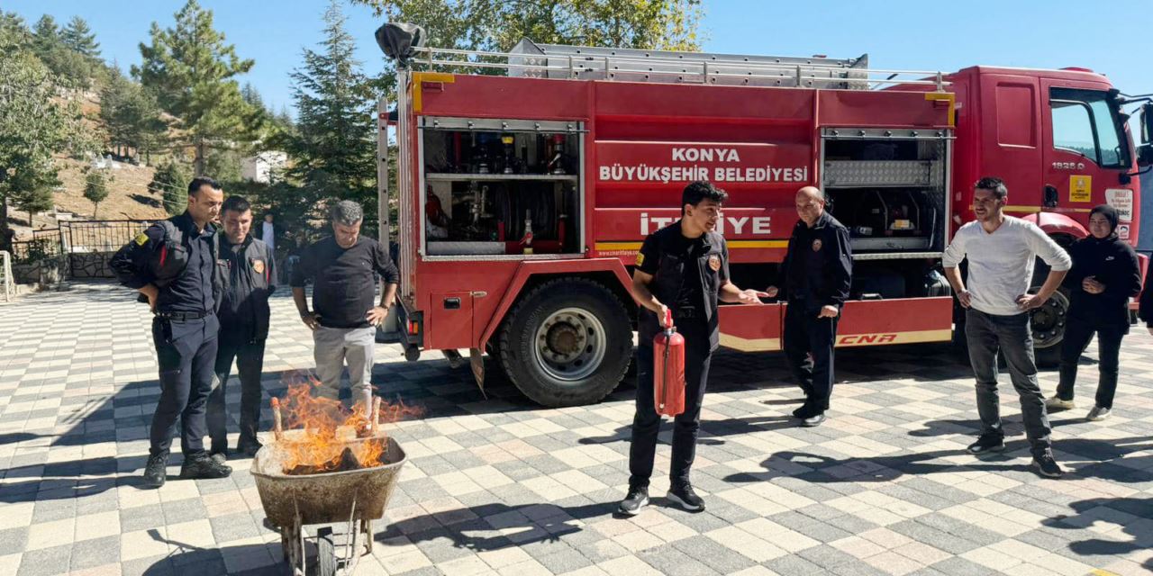 Yangın ile ilgili her şeyi anlattılar