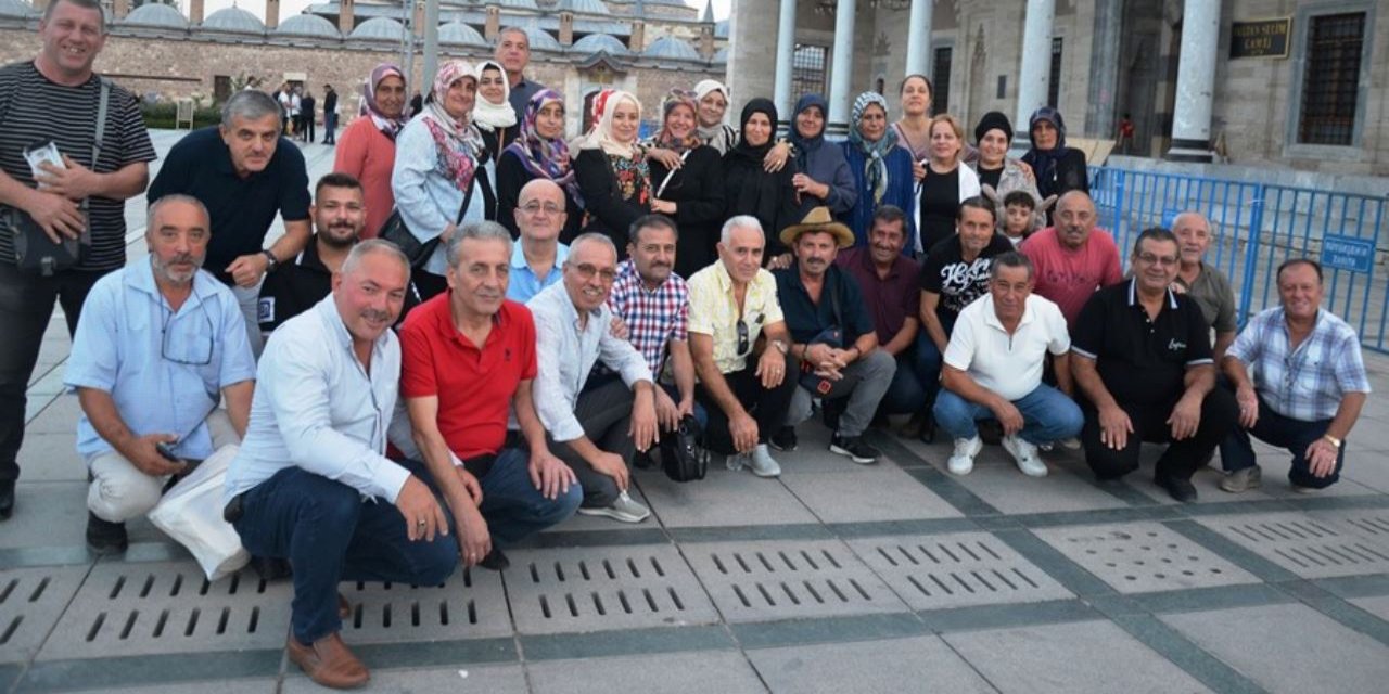 37 yıl sonra asker arkadaşları Konya’da yeniden bir araya geldi