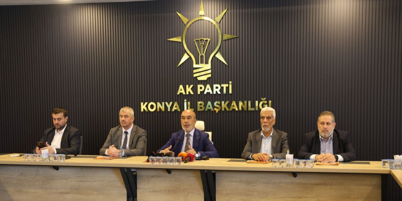 AK Parti Konya'da Kongre Süreci Resmen Başladı