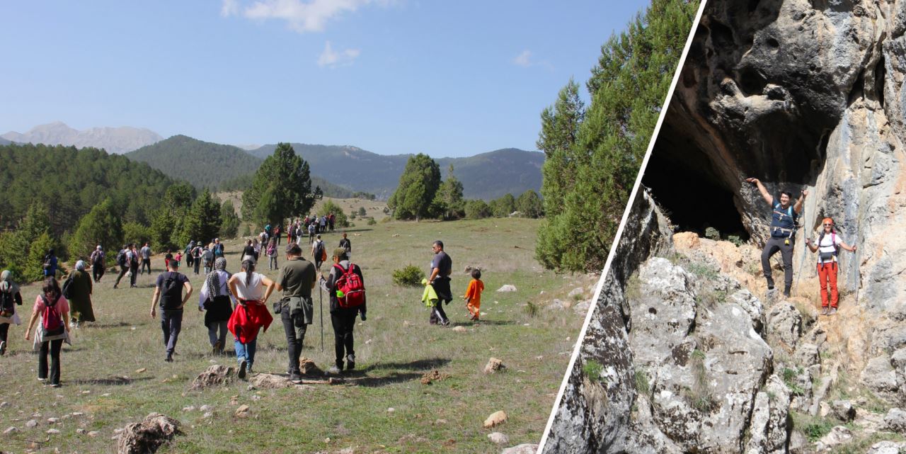 Yürüyerek Beyşehir'i tanıtıyorlar