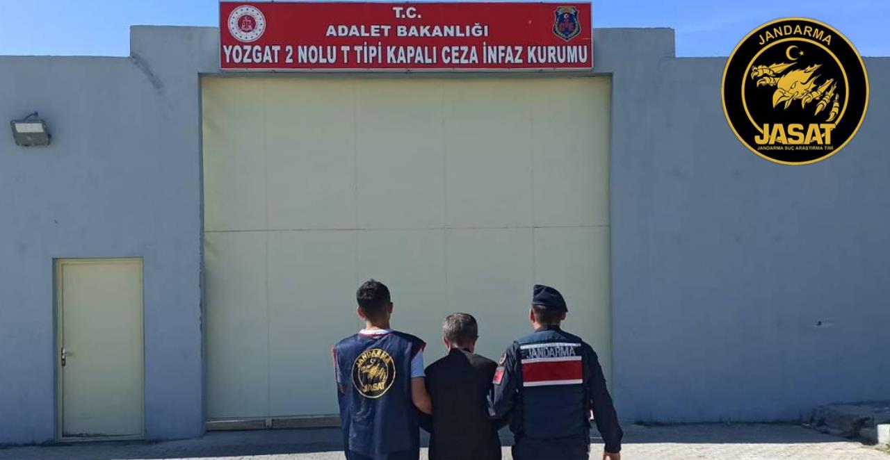 Yozgat'ta 6 yıl hapis cezası olan kaçak hükümlü yakalandı