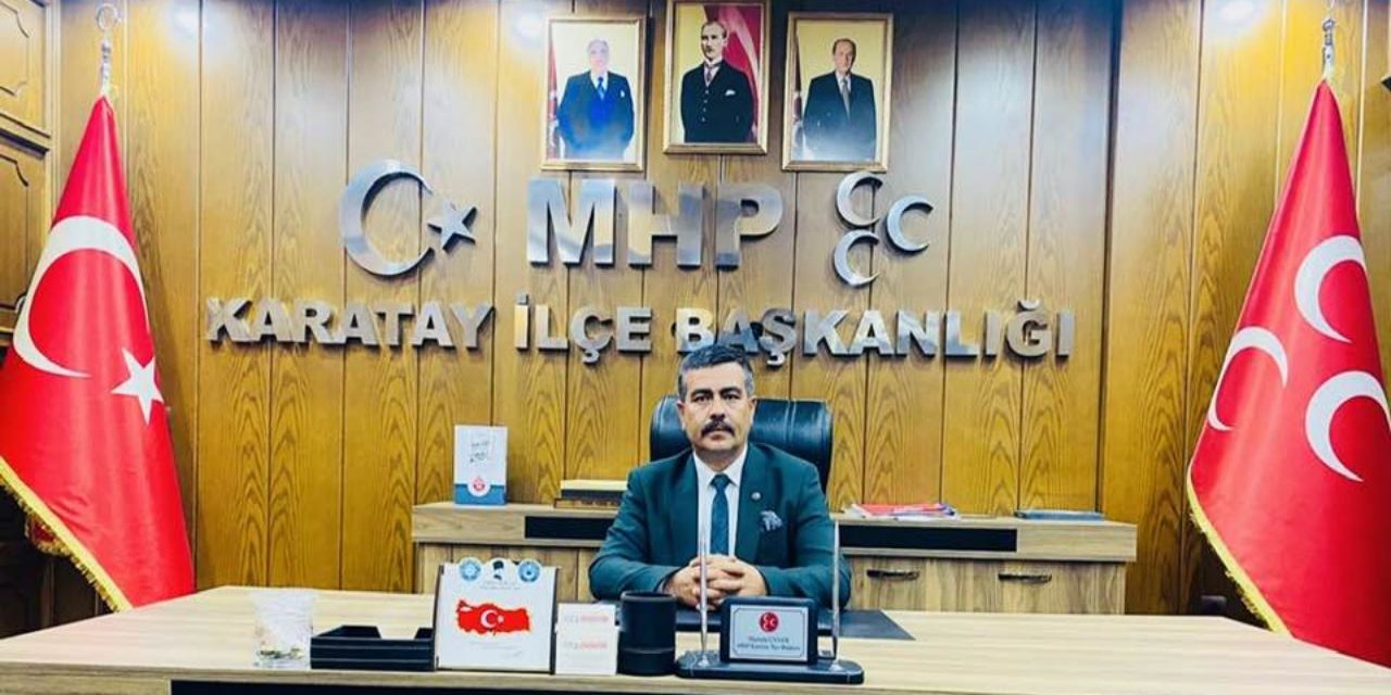 MHP Karatay İlçe Başkanlığı’nda yeni isim