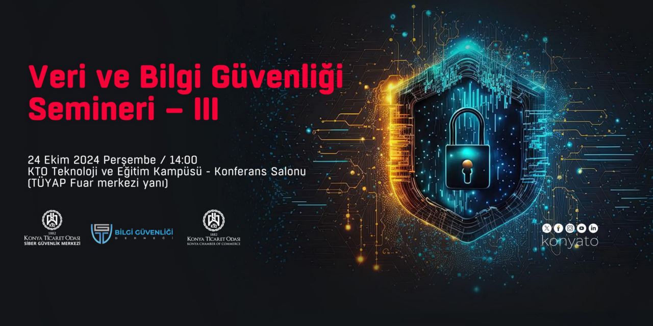 Verilerinizin güvenliği için bu semineri takip edin