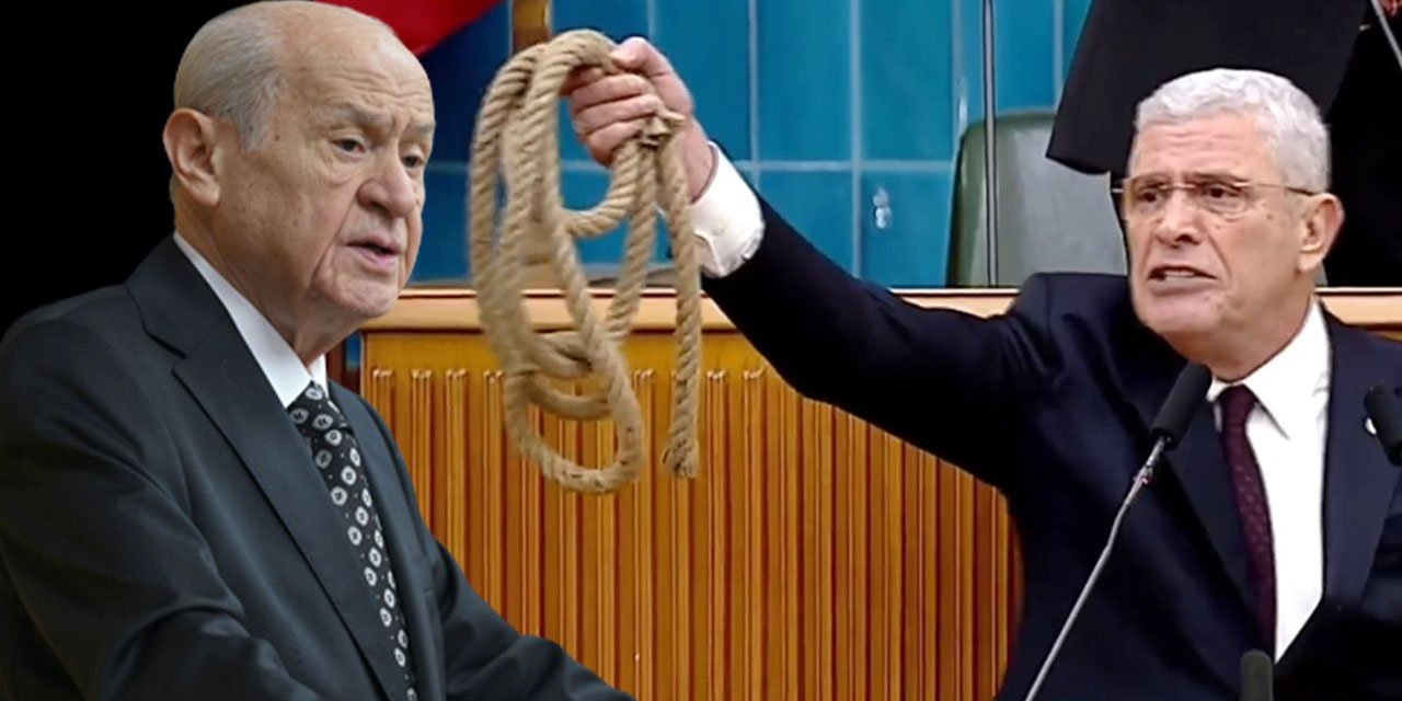 Bahçeli Dervişoğlu’nun fırlattığı idam ipini istedi! Makam odasına asacak