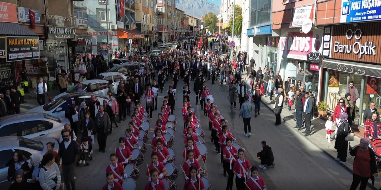 Seydişehir’de 29 Ekim Cumhuriyet Bayramı Kutlamaları