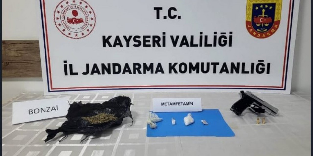 Kayseri'de düzenlenen zehir operasyonunda 3 kişi yakalandı