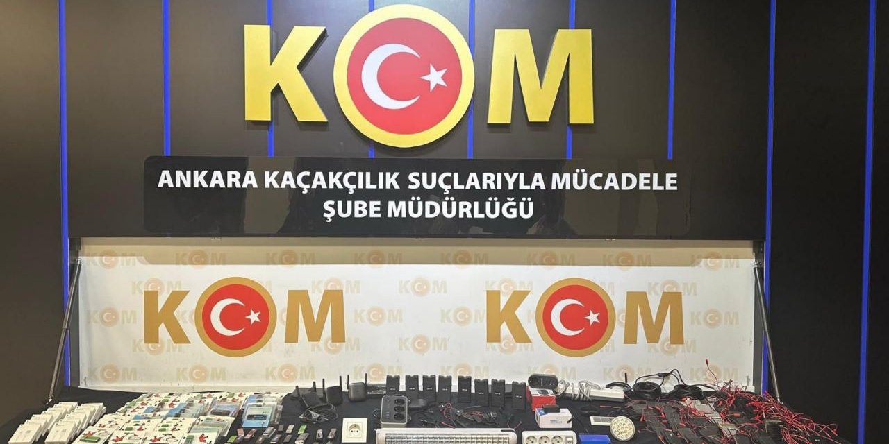 Başkentte kaçakçılık operasyonu: 1 kişi gözaltında