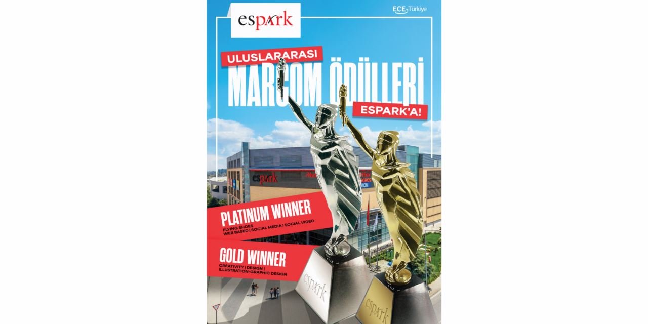 Espark AVM, MarCom Awards'ta iki ödül kazandı