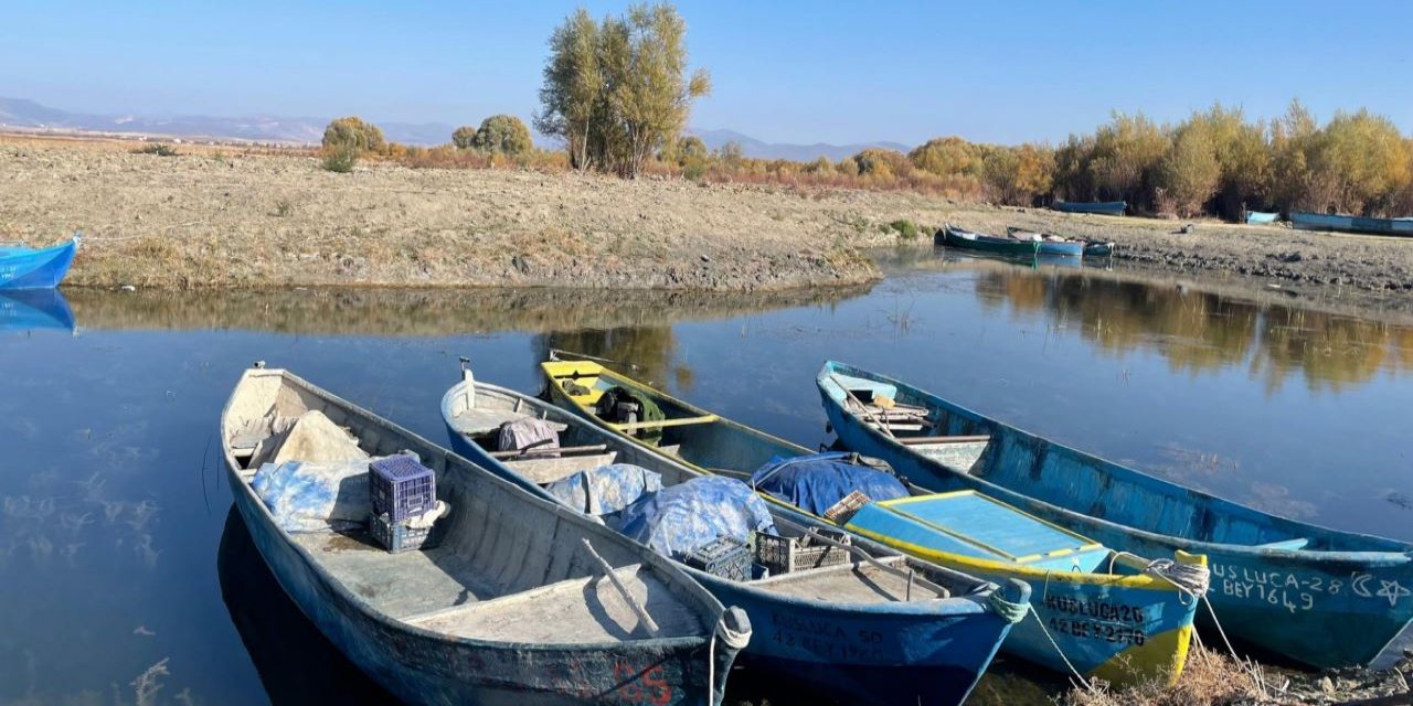 Beyşehir Gölü’nde denetimler tüm hızıyla devam ediyor