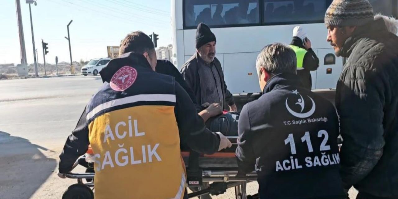 Aksaray'da kamyonetler çarpıştı: 1 kişi yaralandı