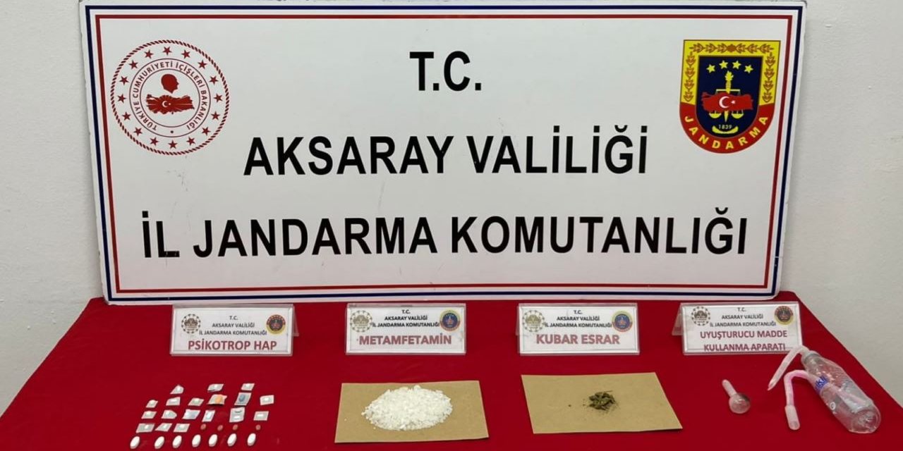 Mersin'den Aksaray'a uyuşturucu sevkiyatına jandarma darbesi