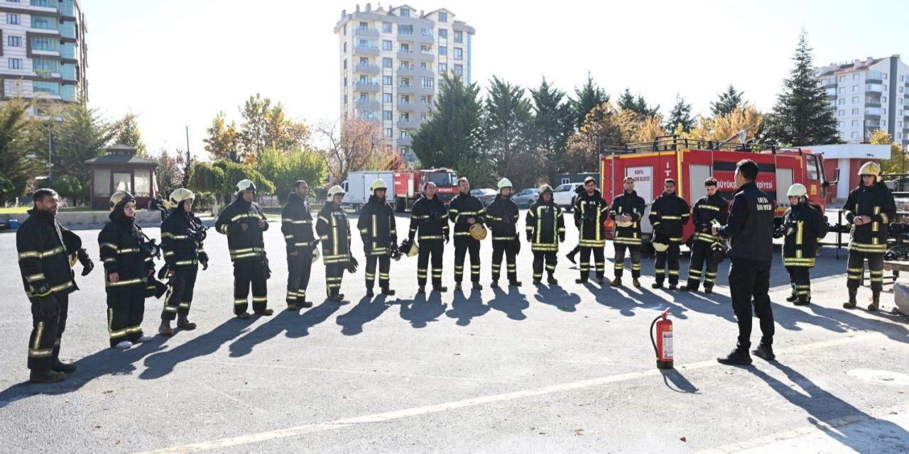 Konya’dan örnek proje: Gönüllü itfaiyecilik