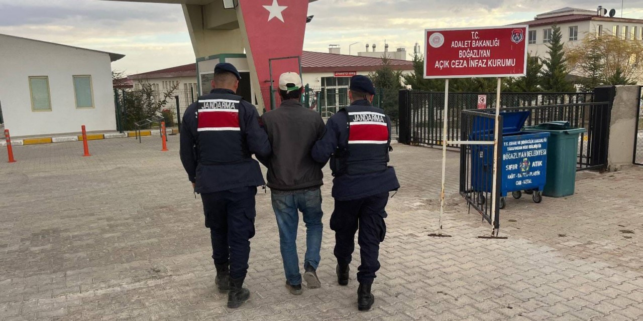 Yozgat’ta, 4 ay kesinleşmiş hapis cezası bulunan kişi yakalandı