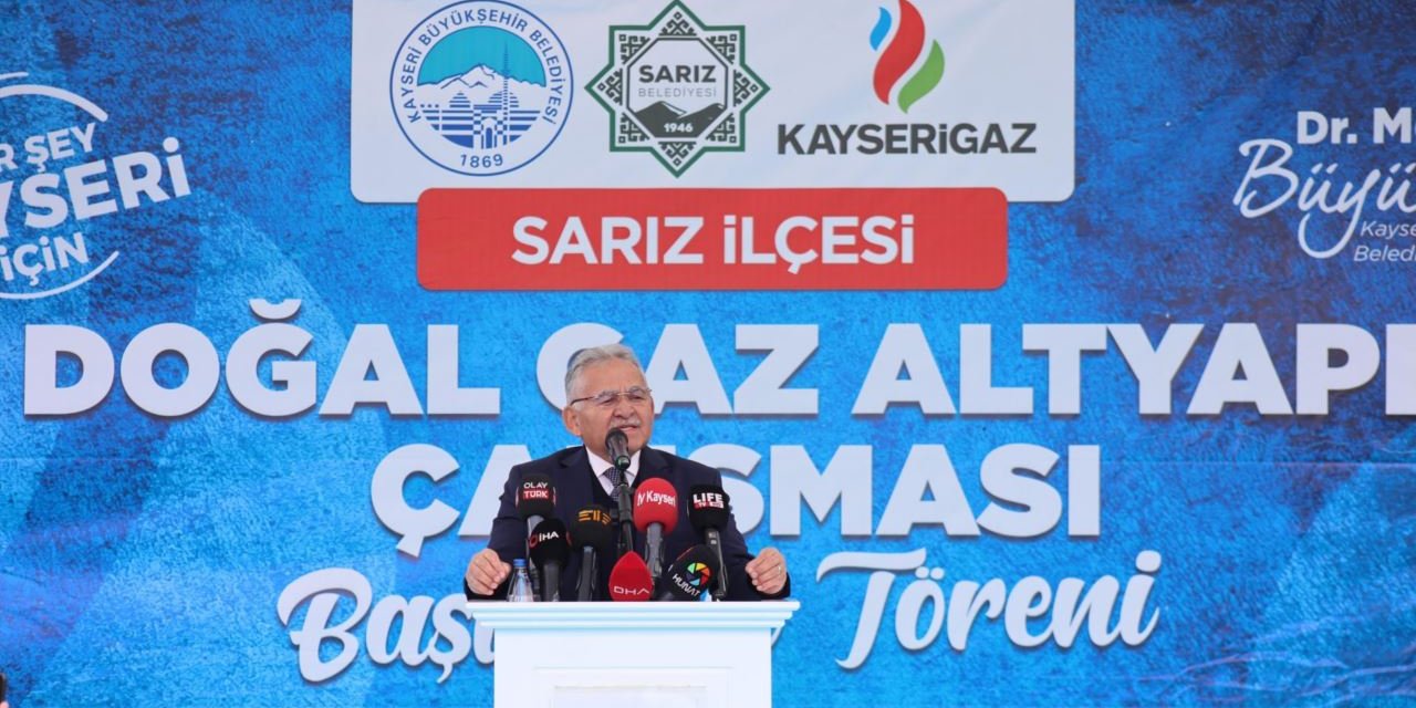 Pınarbaşı ve Sarız'da doğalgaz kullanımı başlıyor