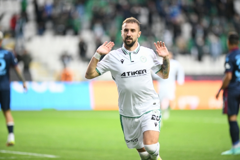 Konyaspor’un en golcüsü Çekiçi