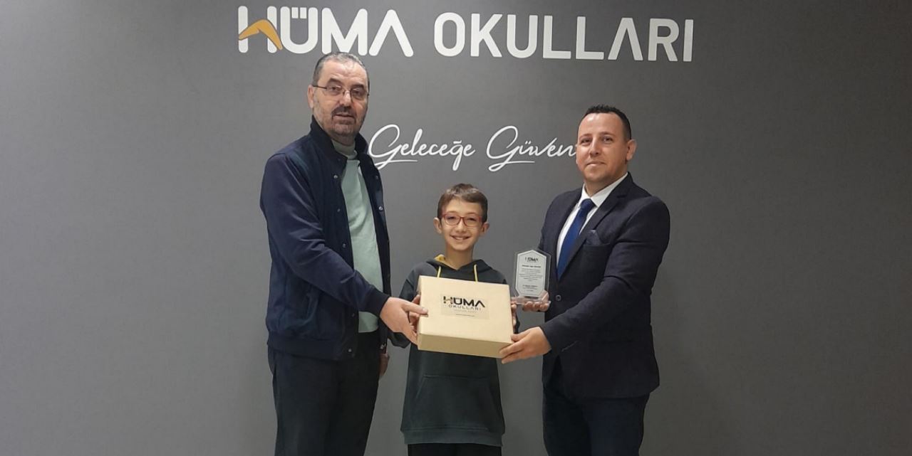 Hüma Okullarından bir başarı daha